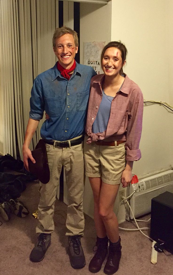 40 Cute Halloween Costume Ideas For Couples 2025 Jurassic Park Duo Costume Ideas