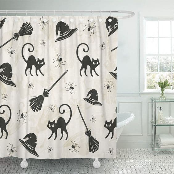 14 Shower Curtains For Halloween Which Are Perfect Match To Your Halloween Decor