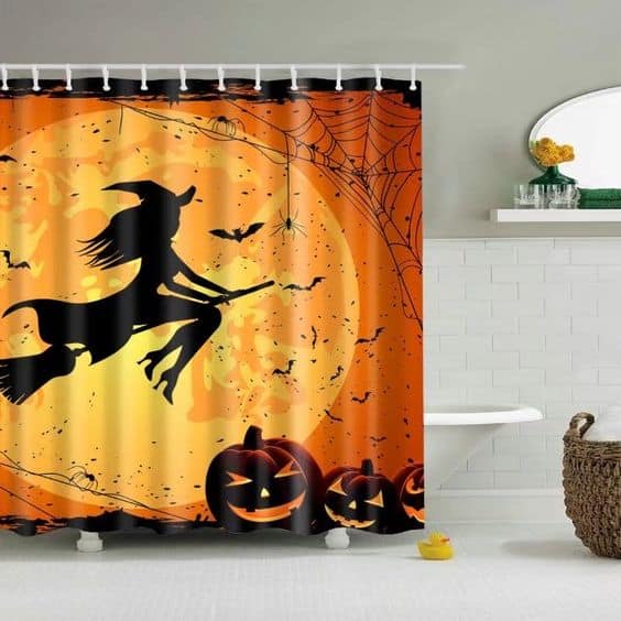 14 Shower Curtains For Halloween Which Are Perfect Match To Your Halloween Decor