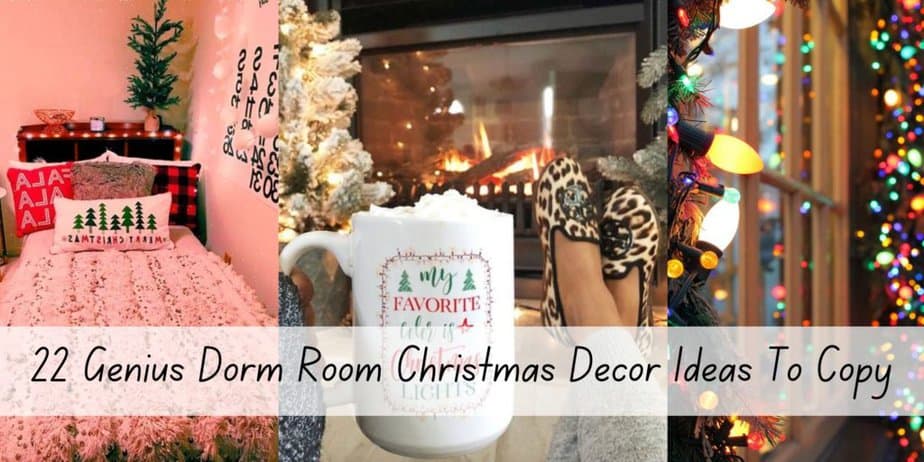 22 Genius Dorm Room Christmas Decor Ideas To Copy