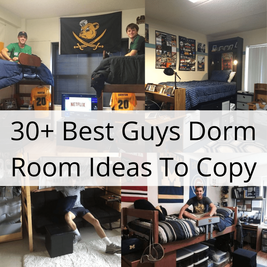 30+ Best Guys Dorm Room Ideas To Copy