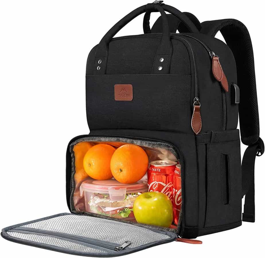 16 Best Budget-Friendly College Bags For Girls - backpack with extra lunch box image