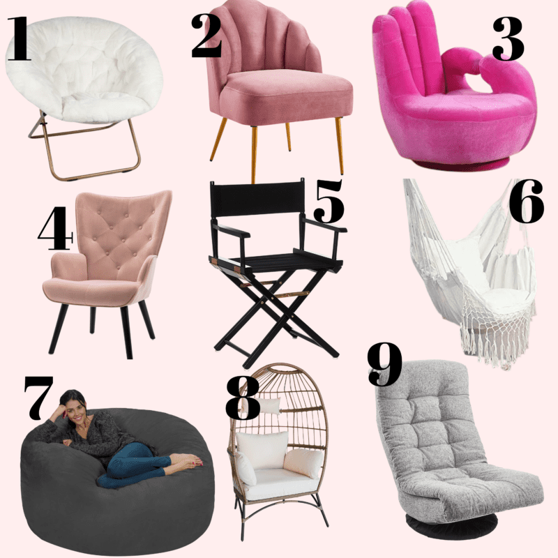 25 Dorm Room Chairs Without Wheels For College Students