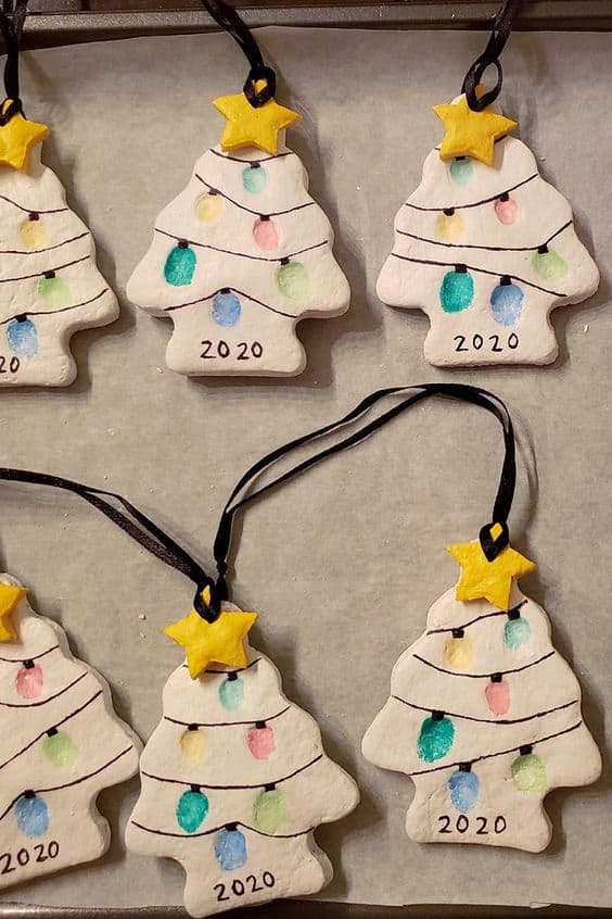 Christmas Tree Ornaments You'd Love to Have This Year - salt dough