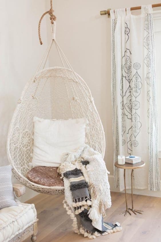 15 Hanging Chairs For Bedroom & Living Room to Make Your Place Special