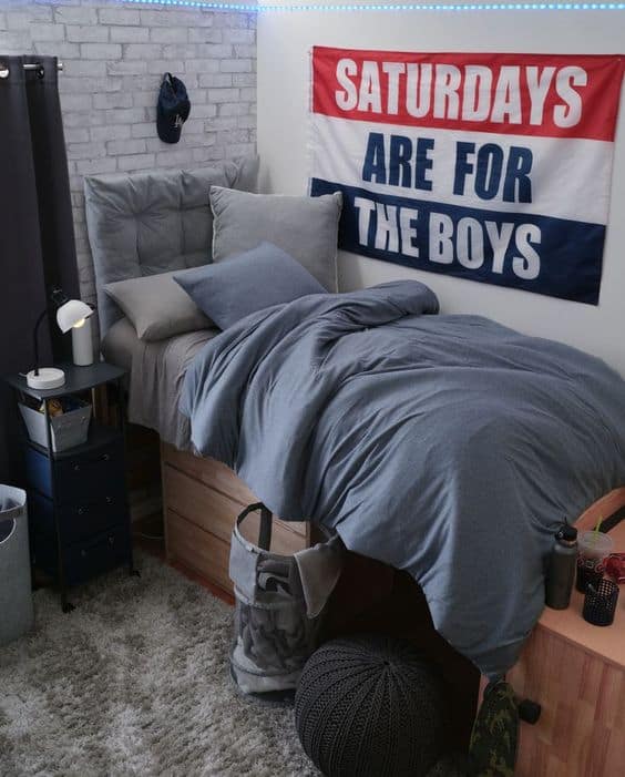 30+ Best Guys Dorm Room Ideas To Copy