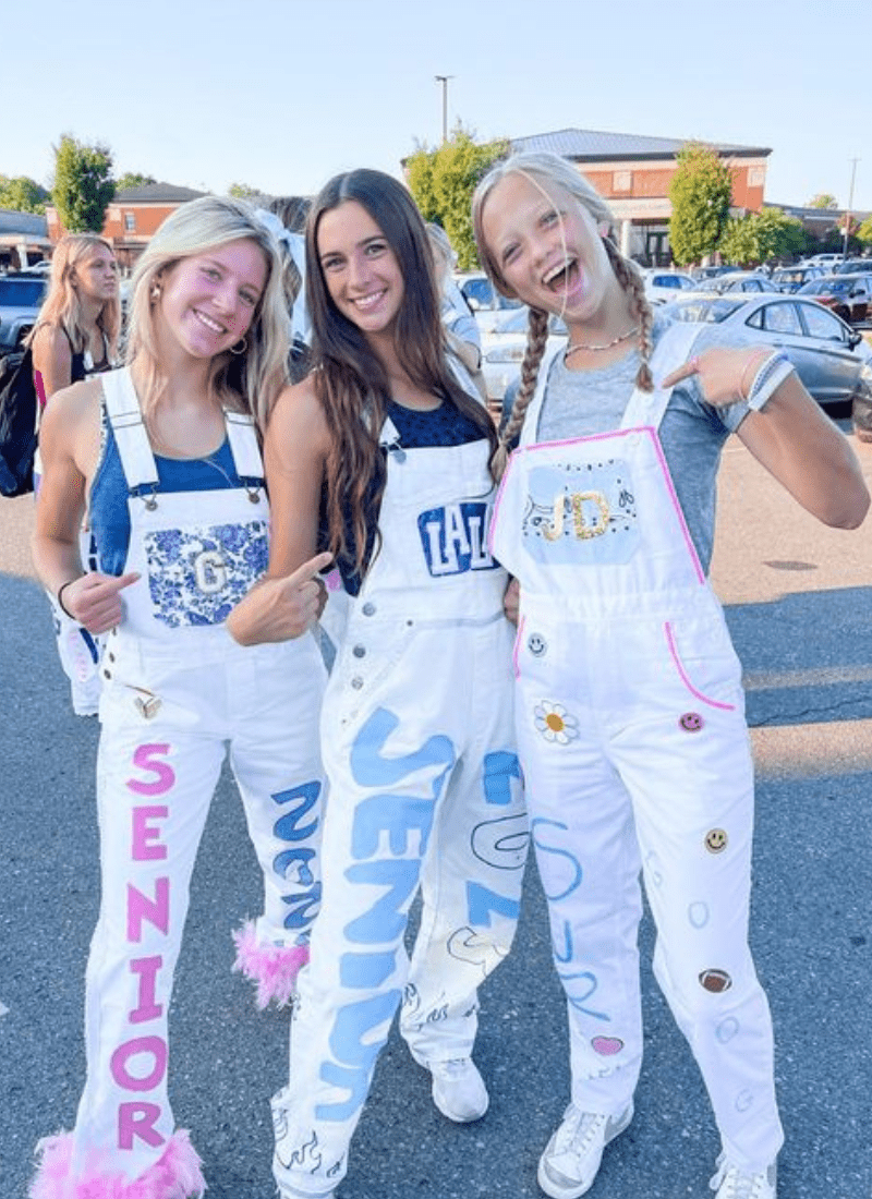 16 Senior Overalls You Can DIY Quick & Easy
