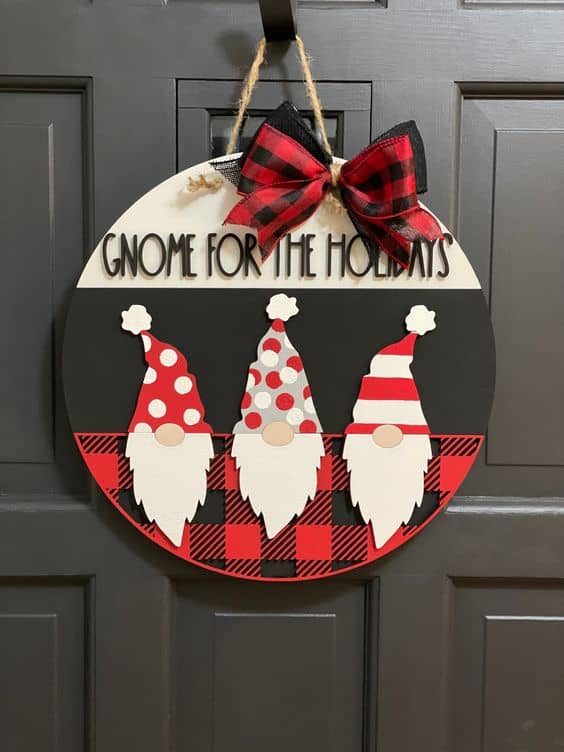 Hanger for Dorm door Christmas