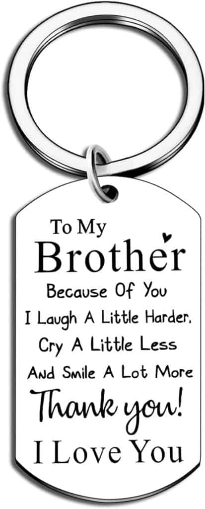 Perfect Gift Ideas for Brother in College From Sister - keychain