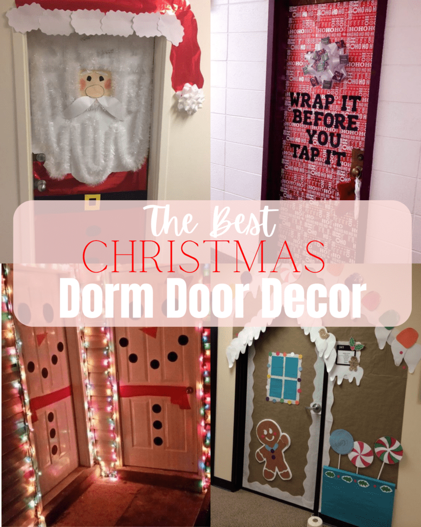 Christmas Dorm Door Decor