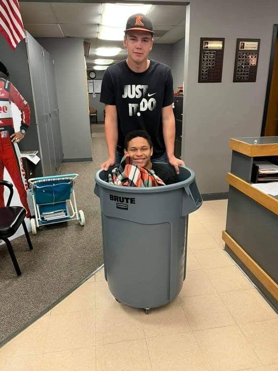 trash can