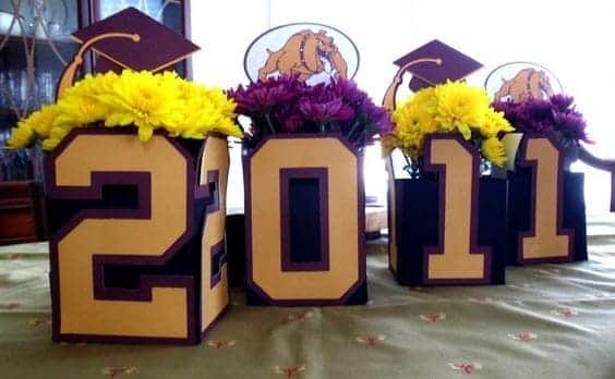 23 Graduation Party Centerpieces