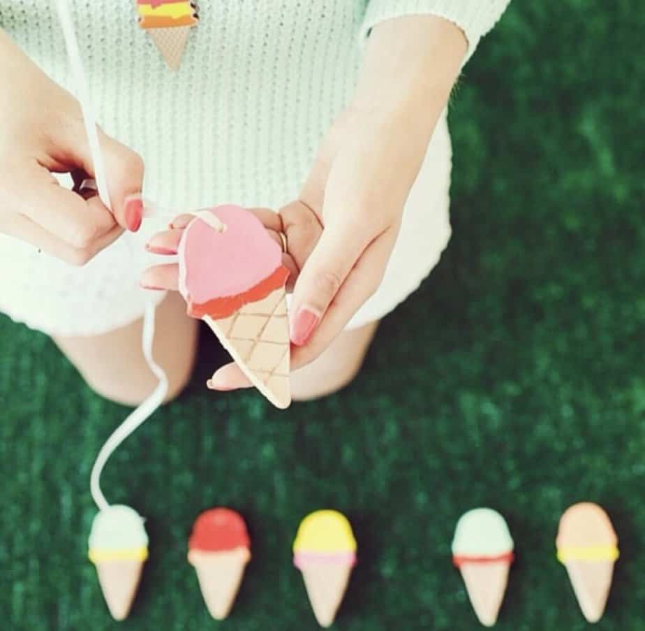 Ice Cream Weights for Balloons