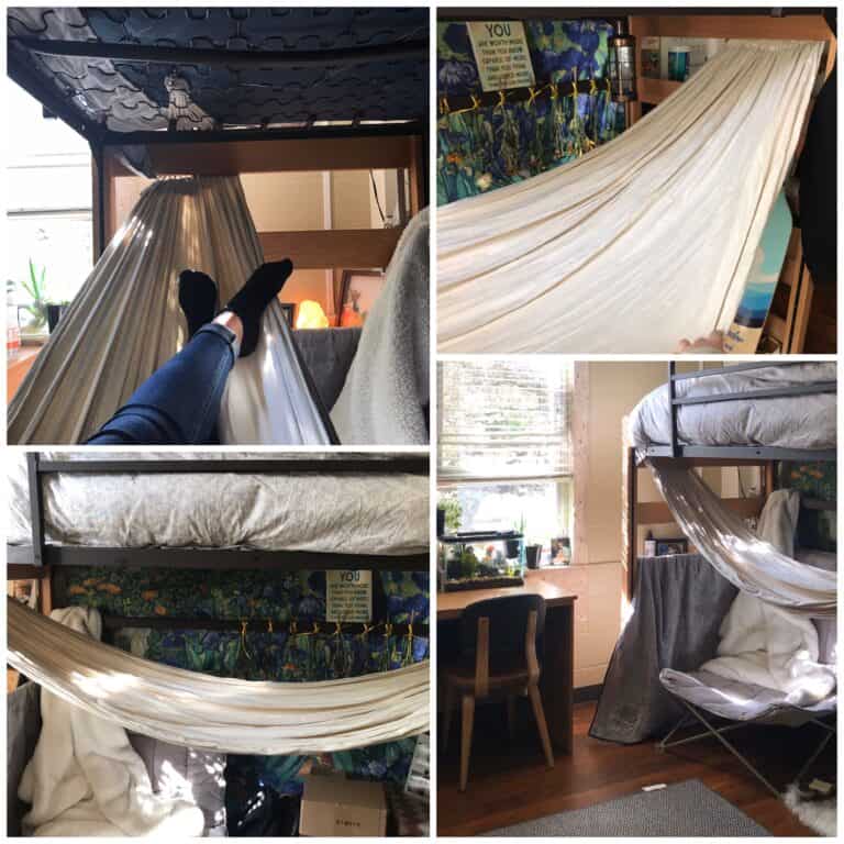How to Hang a Hammock in a Dorm Room? (With Videos)