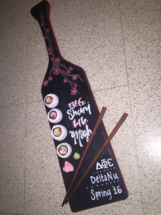 sushi lover for big little sisters