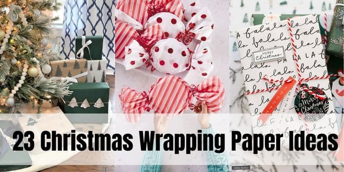 23 Christmas Wrapping Paper Ideas