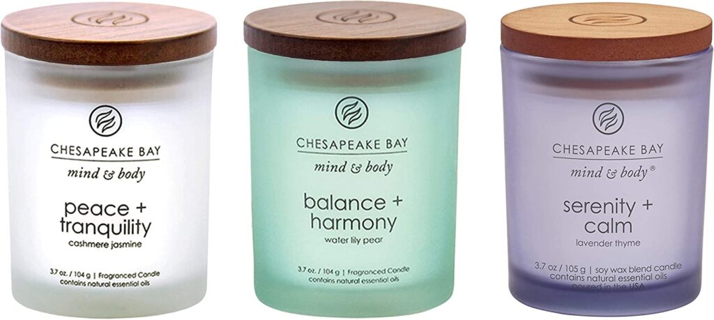 Chesapeake Bay Candle Mind & Body Collection Peace + Tranquility Candle