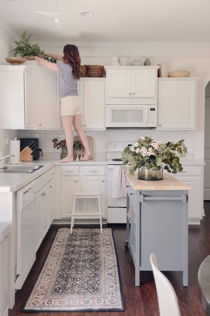 Creative Ways to Decorate the Space Above Your Cabinets