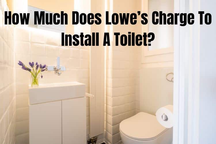 A Breakdown of Toilet Installation Costs at Lowe's