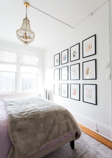 How to Decorate the Wall Opposite the Bed