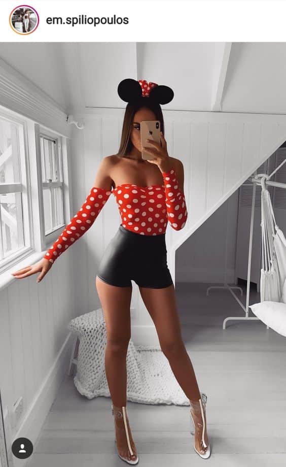 Minnie Mouse halloween costume