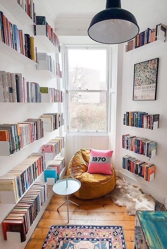 diy home library