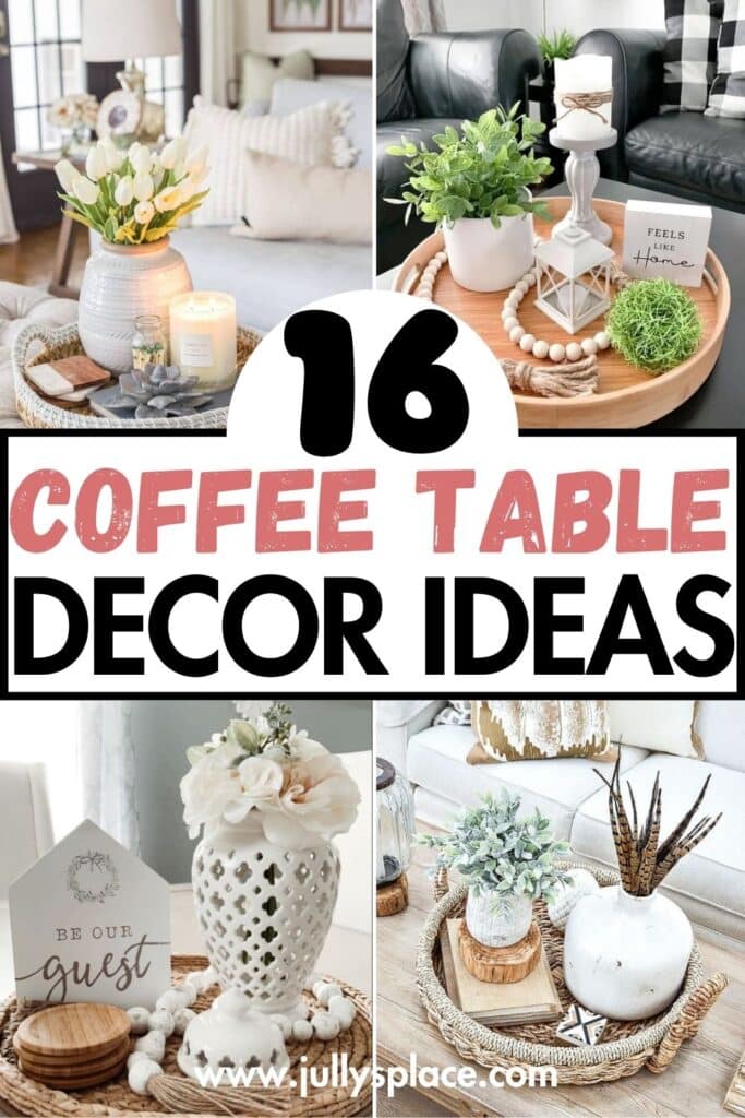 16 coffee table decor ideas