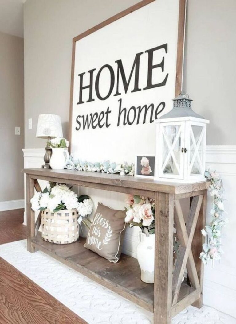 20 Farmhouse Home Decor Ideas