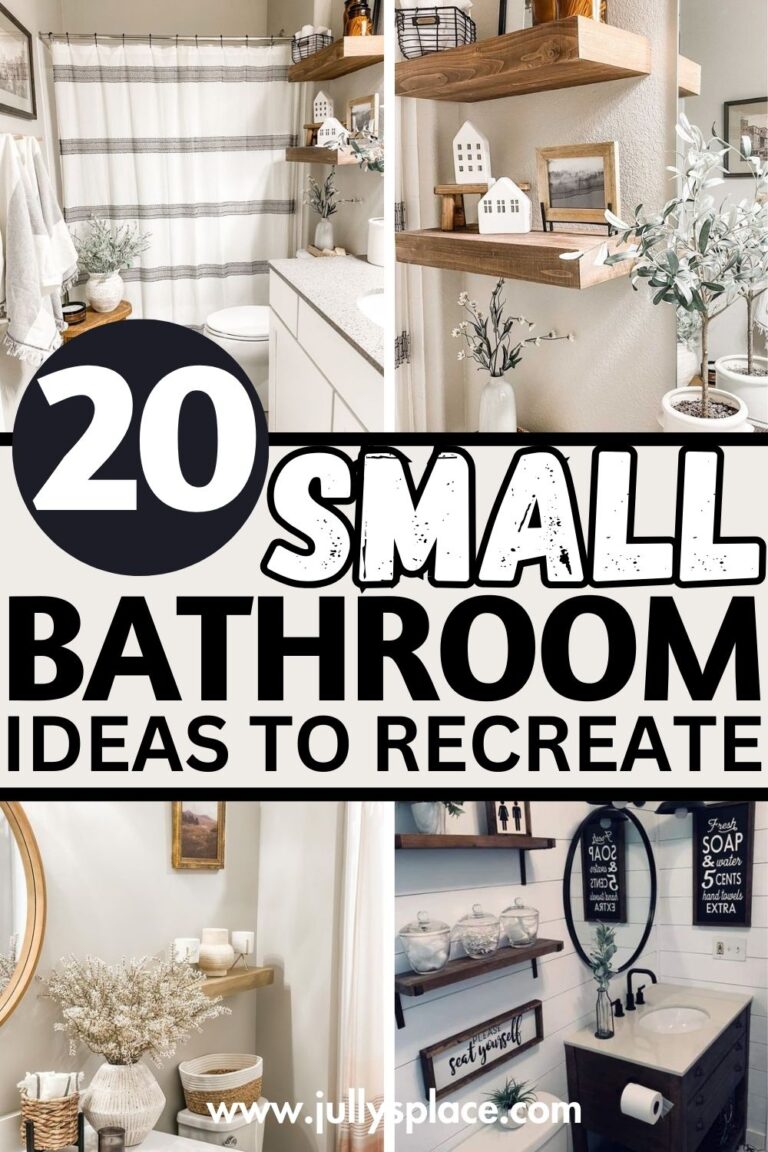 20 Small Bathroom Ideas That Make a Big Impact