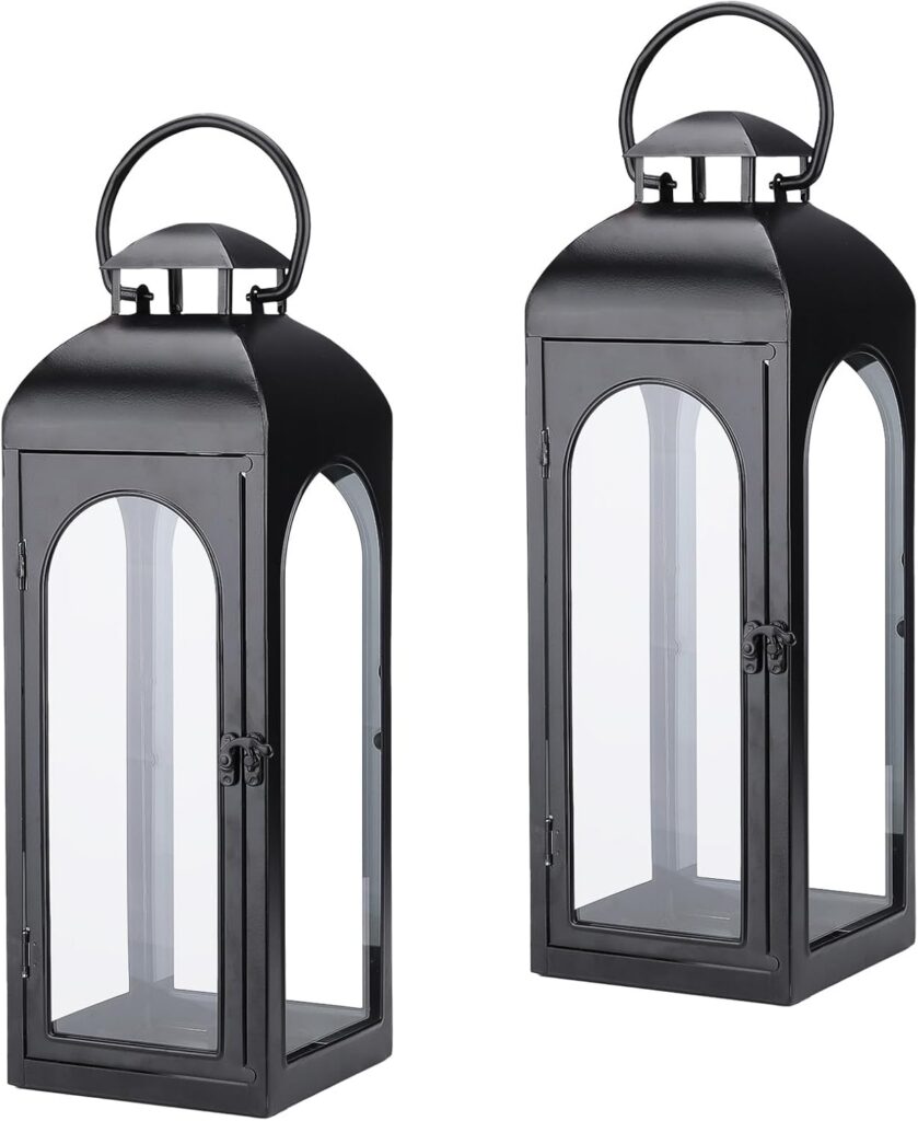 Black Metal Lanterns