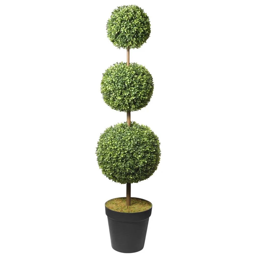Faux Boxwood Topiary