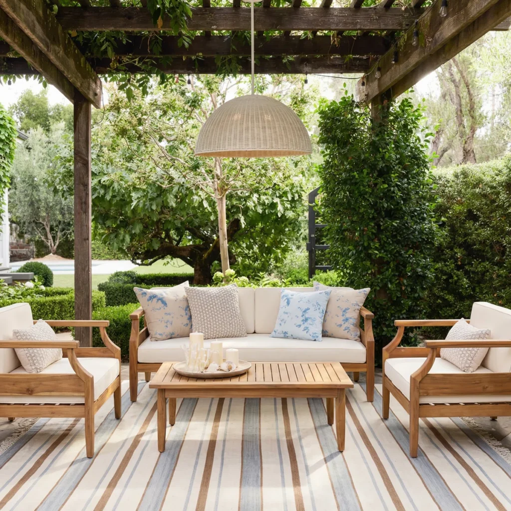 Outdoor sofa set