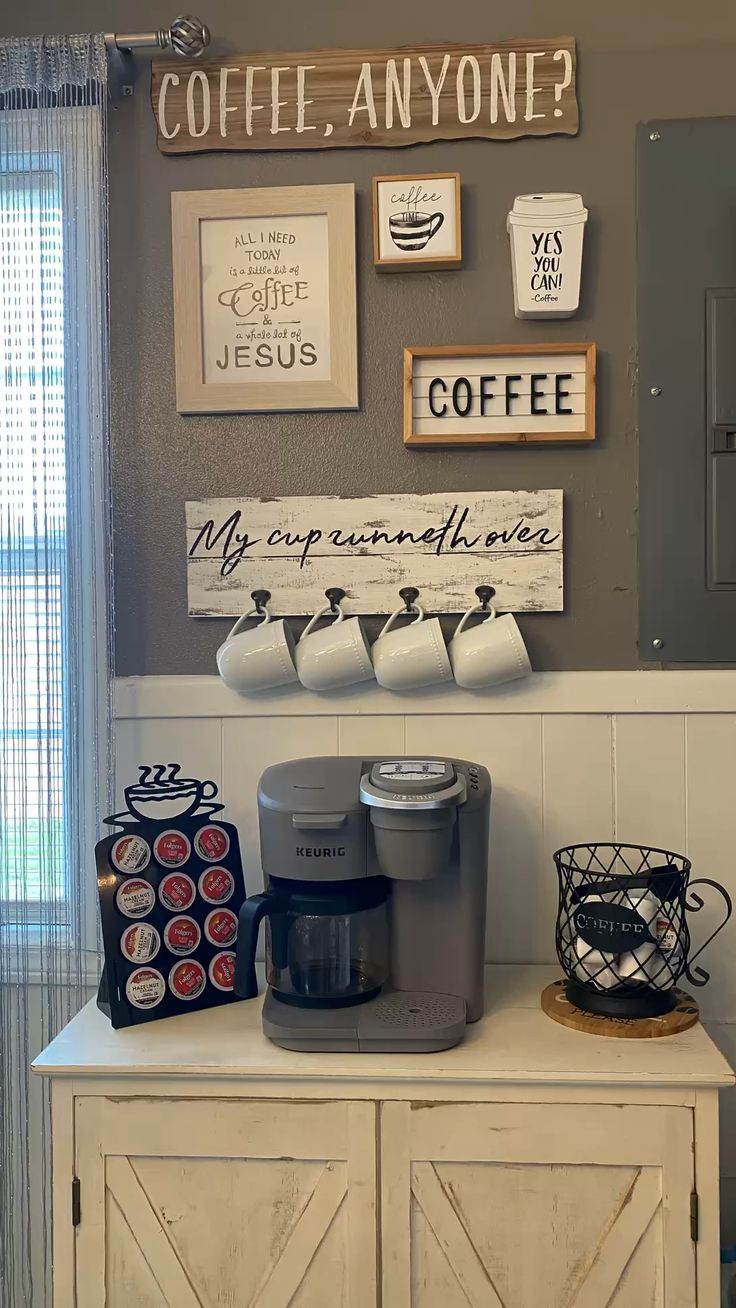 18 Coffee Bar Ideas to Create a Buzzworthy Home Café