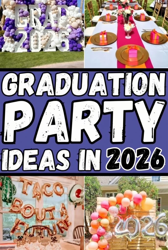 grad party ideas in backyard