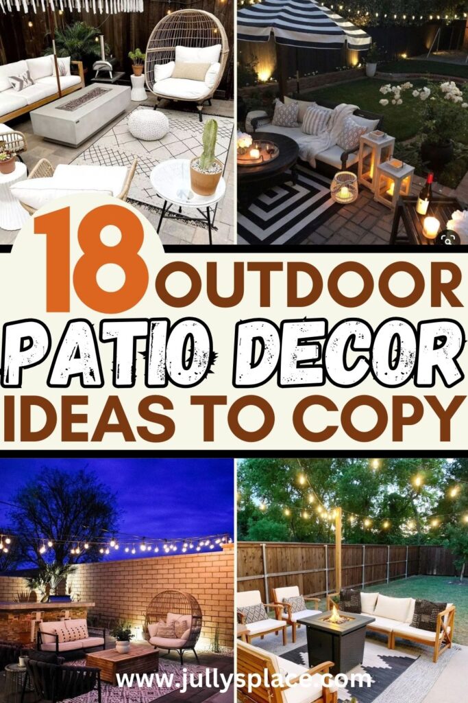 Outdoor Patio Decor Ideas