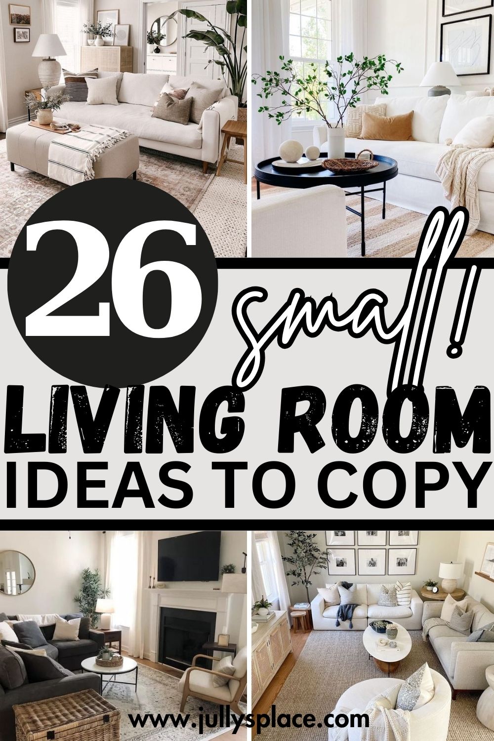 26 Best Small Living Room Ideas That Make Every Inch Count