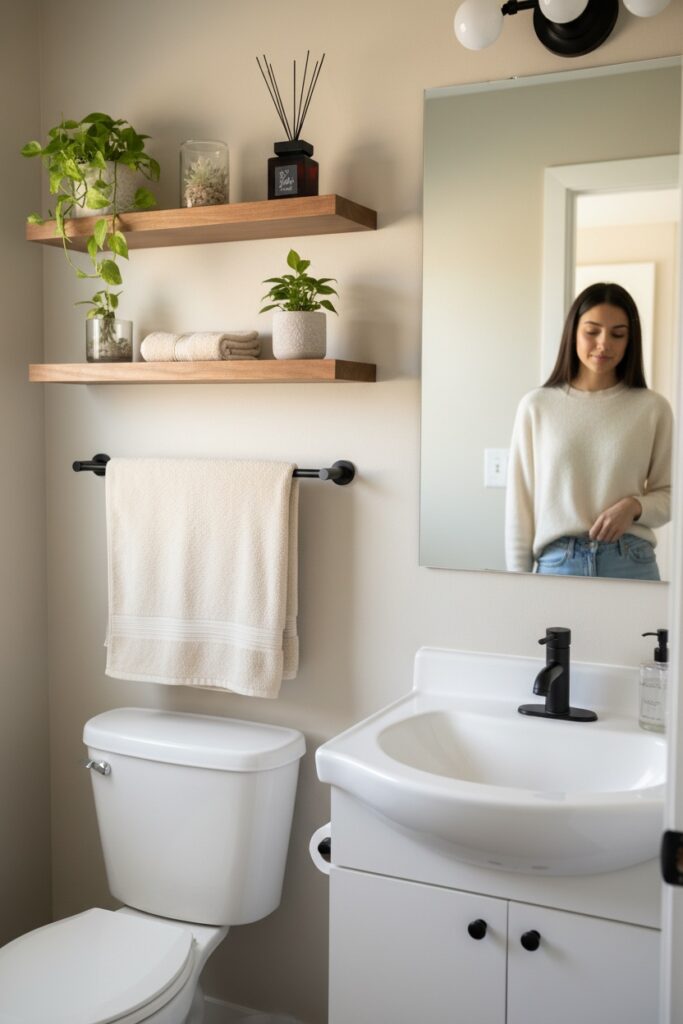 ABOVE TOILET DECOR IDEAS