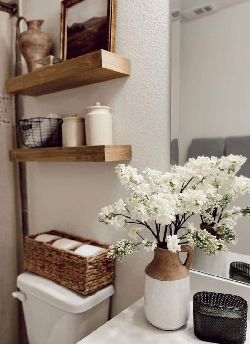 24 Above Toilet Decor Ideas: Elevate Your Bathroom Game
