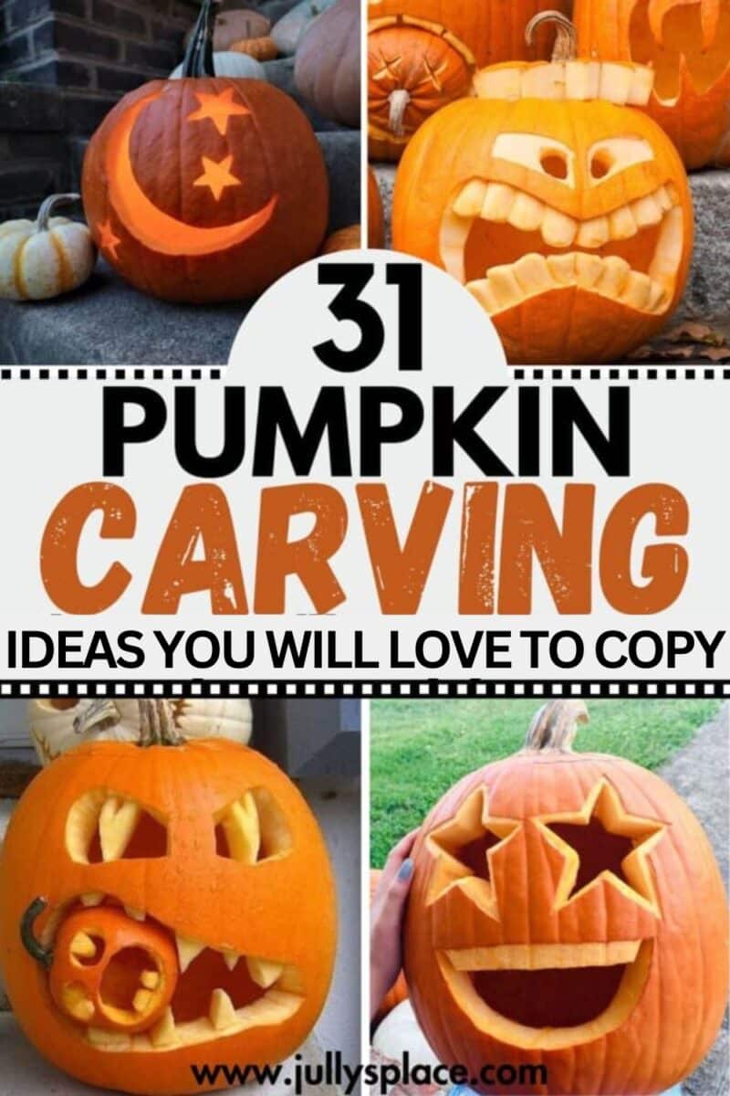 31 Cute Pumpkin Carving Ideas for Halloween 2025: Spooktacular ...