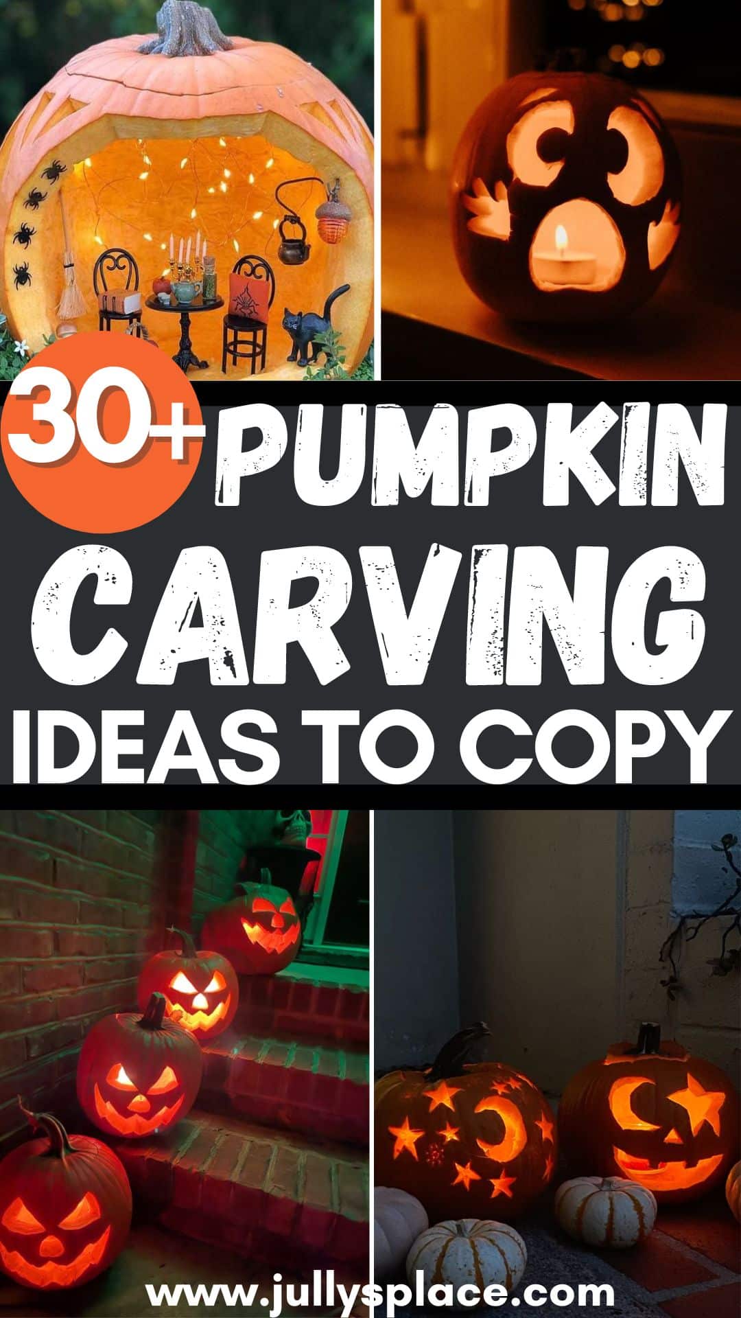 31 Cute Pumpkin Carving Ideas for Halloween 2024: Spooktacular ...