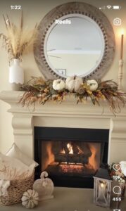 25+ Fall Mantel Decor Ideas 2025: Cozy Up Your Fireplace with Fall Flair
