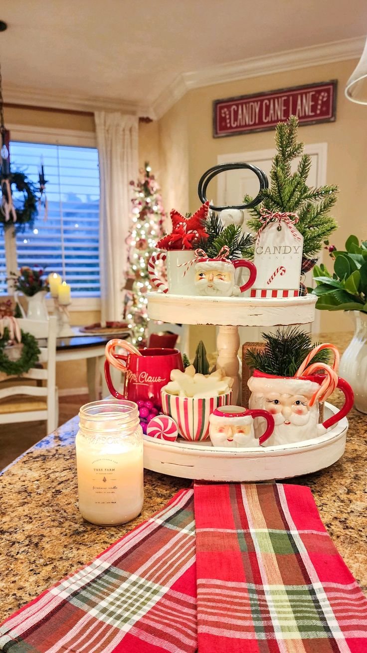 26 Christmas Tiered Tray Decor Ideas: Deck the Trays Without the Frays