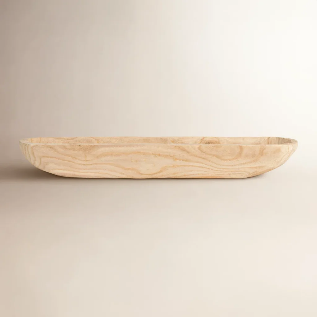 Wood Dough Bowl