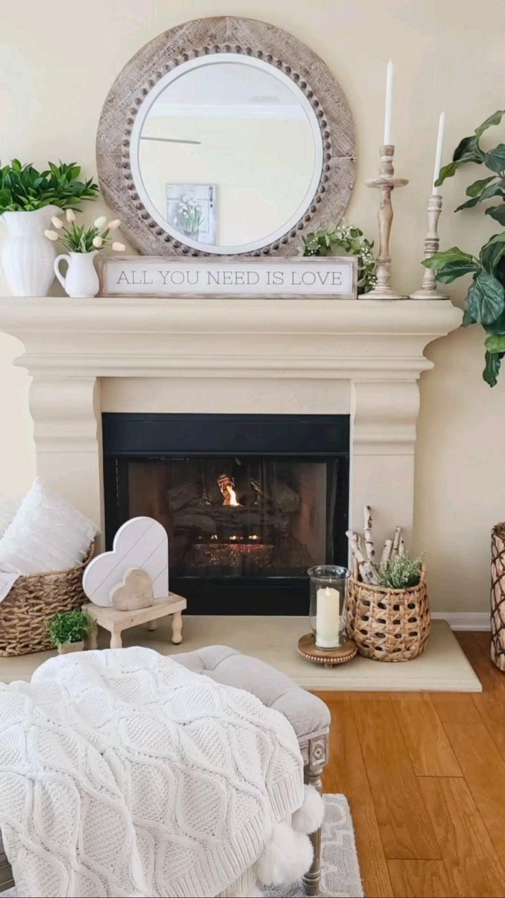 28+ Spring Mantel Decor Ideas in 2026 for a Modern Seasonal Vibe