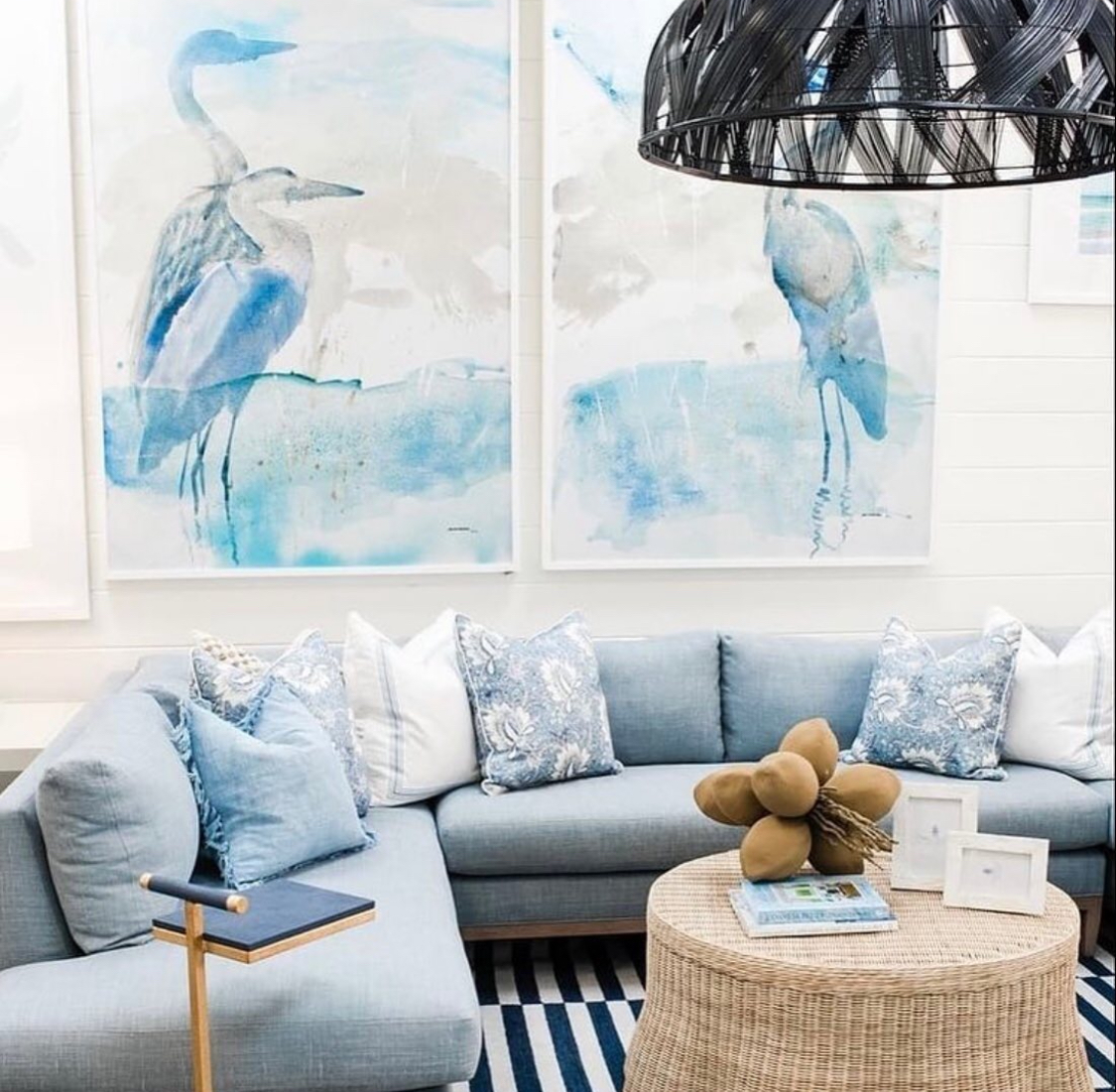 22 Coastal Living Room Ideas for a Breezy, Relaxed Home Vibe - Coastal Living Room Wall Art Ideas