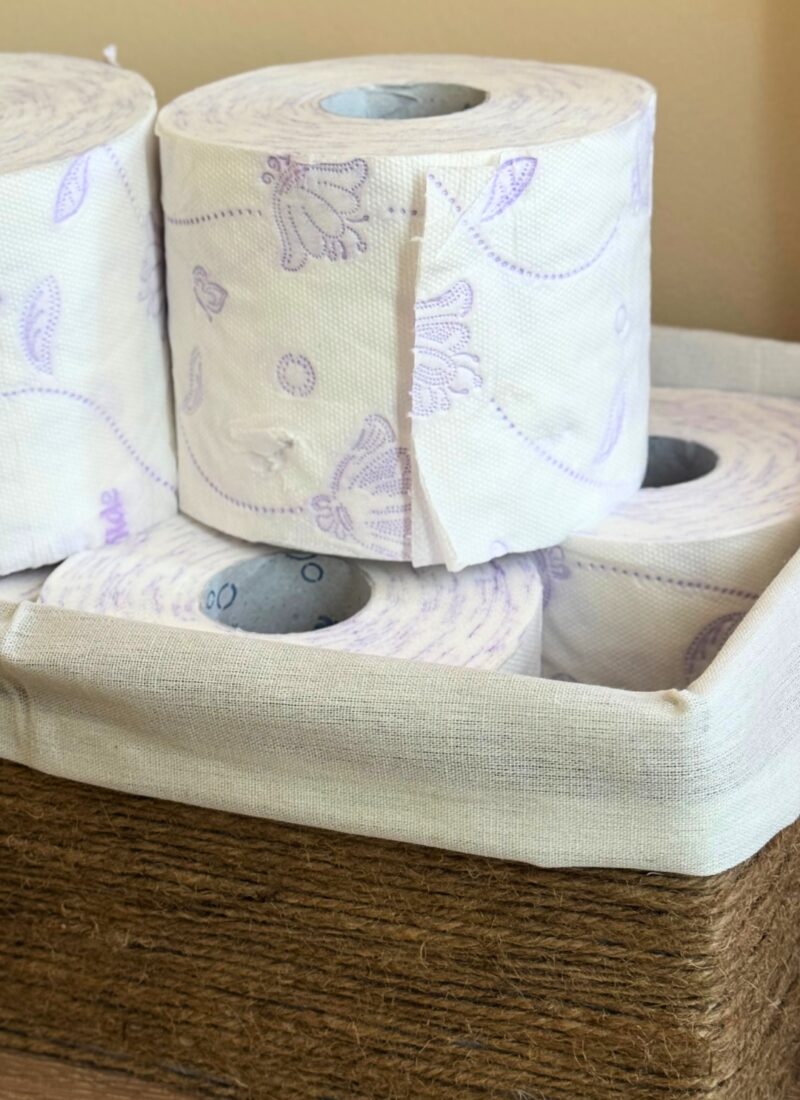 Quick and Easy DIY Boho Storage Basket