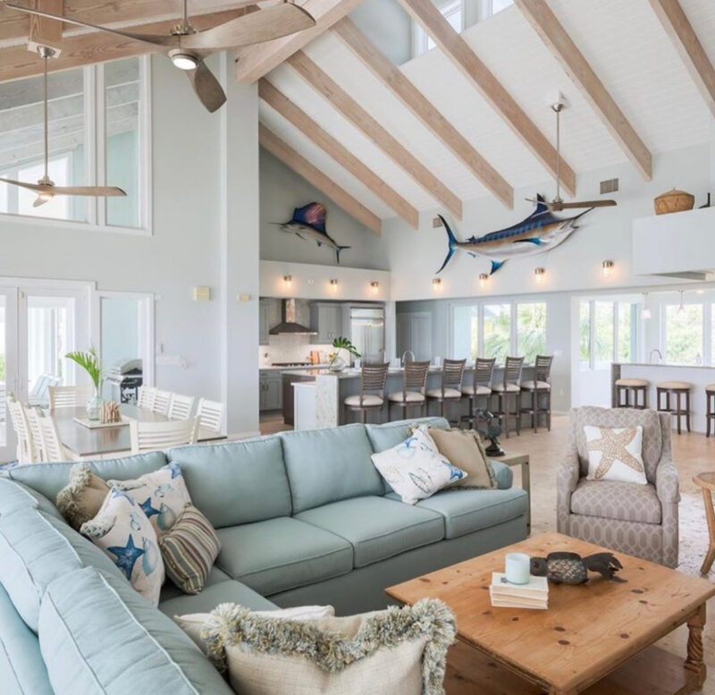 Fresh Look at 22 Coastal Living Room Ideas For A Breezy Relaxed Home