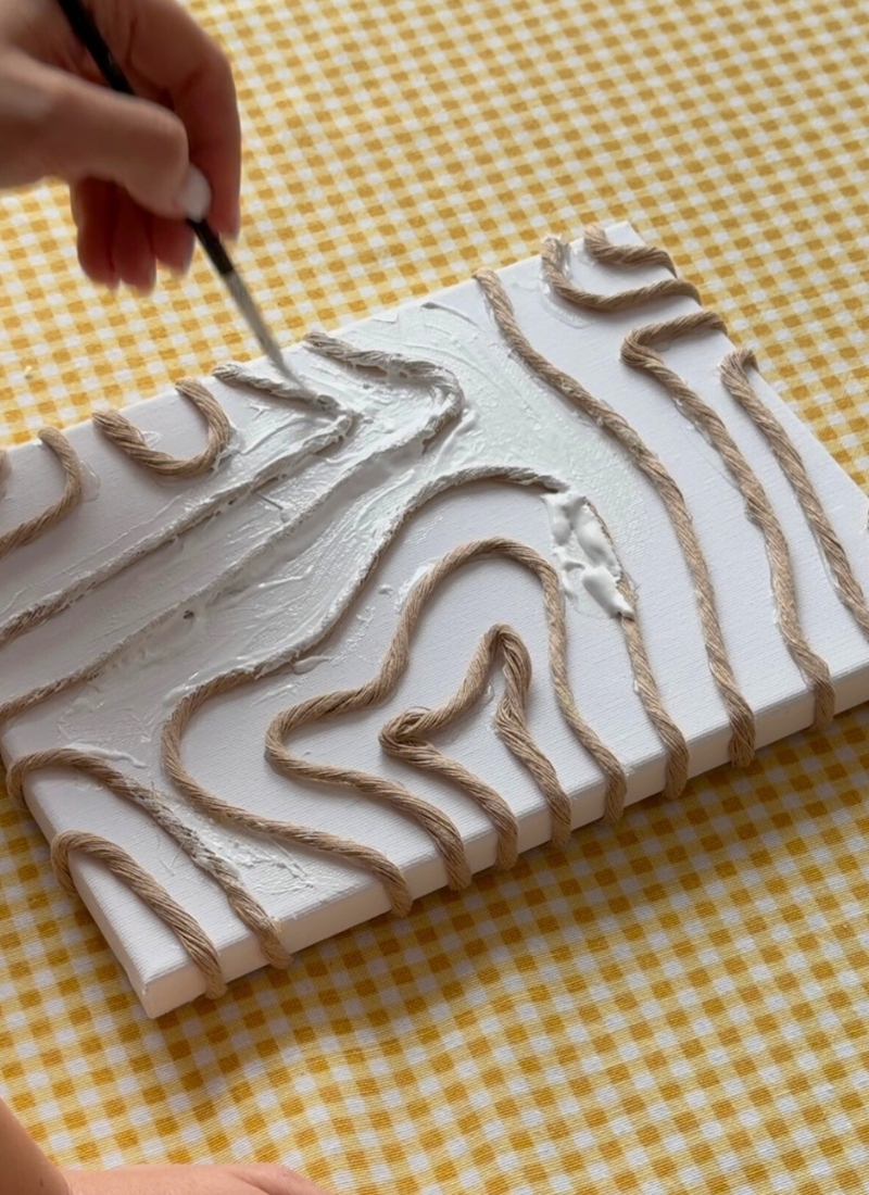 Step-by-Step Guide to Crafting a 3D Textured Painting