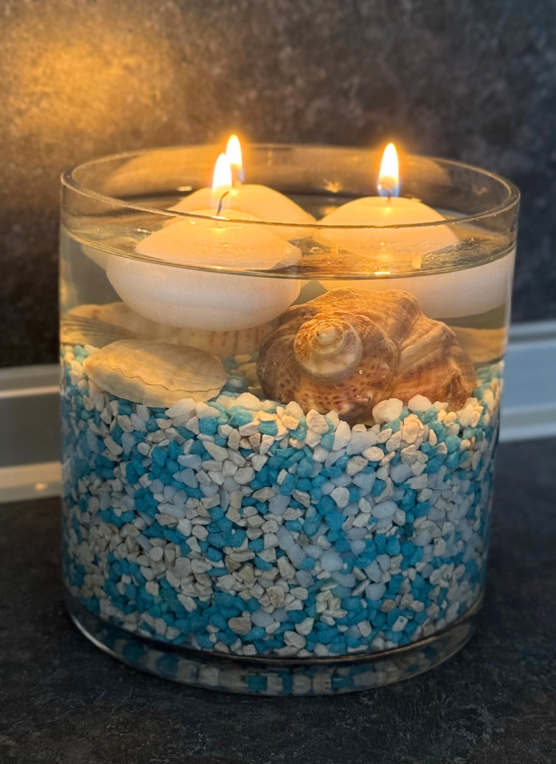 DIY Seaside Candle Holder: Bring the Beach Vibes Home