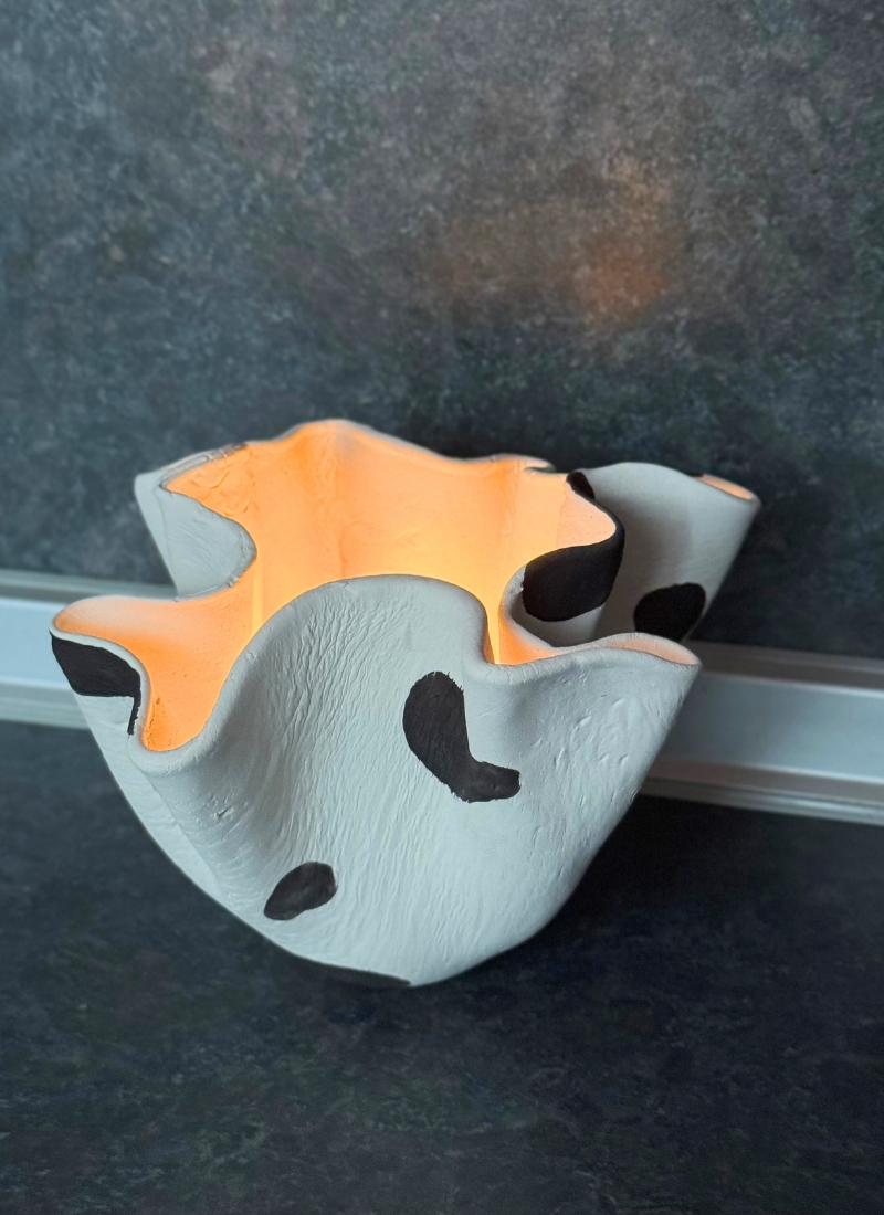 How to Make Beautiful Clay Candle Holders at Home (With Video)